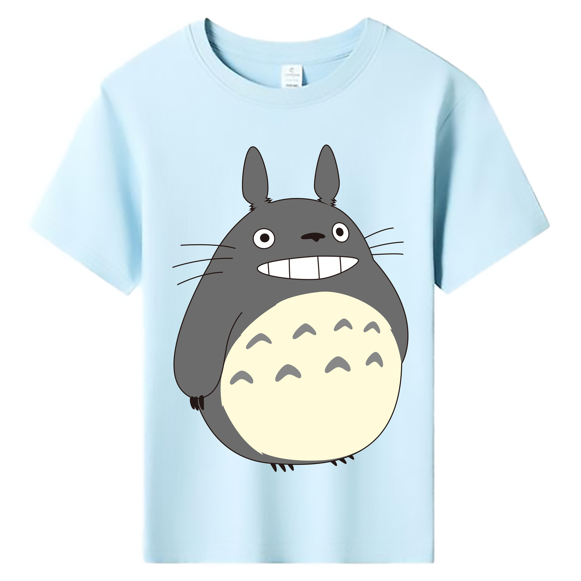 （画像用） となりのトトロ 草壁メイ 草壁サツキ My Neighbor Totoro Satsuki Kusakabe Mei Kusakabe 綿100％キッズTシャツ（フロントプリント）